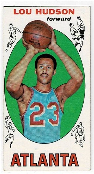 1969 Topps Basketball #65 Lou Hudson - Atlanta Hawks RC
